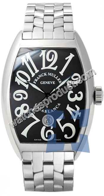 Franck Muller 8880CDT-SS-BLK Stainless Steel Watch