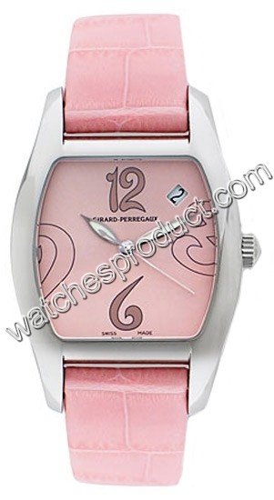 Girard Perregaux Pink Dial Watch 26570-0-11-915