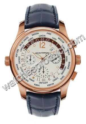 43mm Girard Perregaux Mens Watch 49800-0-52-1041