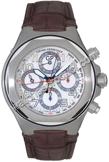 Girard Perregaux White Dial Mens Watch 80180-11-113-BBEA