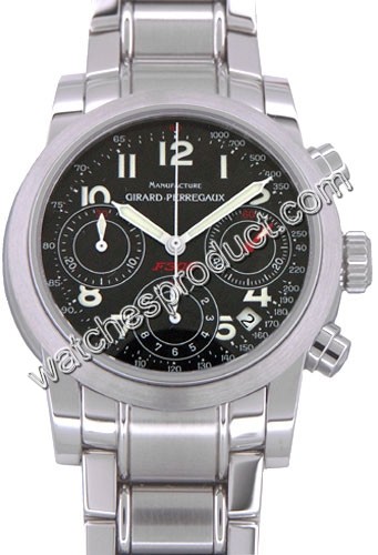 Girard Perregaux black Dial Watch 80200.1.11.6656A