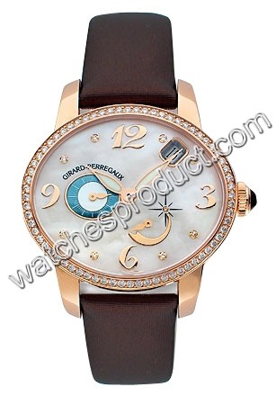 Girard Perregaux Mother-of-pearl With 8 Diamonds Dial Ladies Watch 80480-D52-A761-JKBA