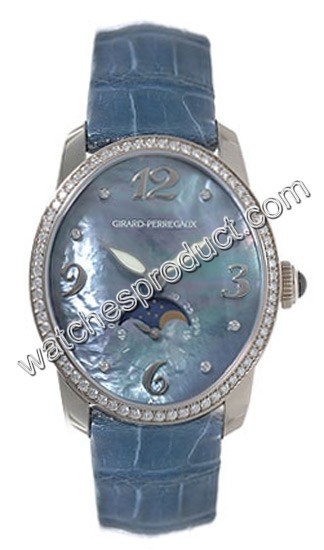 Girard Perregaux Cat's Eye Ladies Watch 80490-D53-A261-CK4A