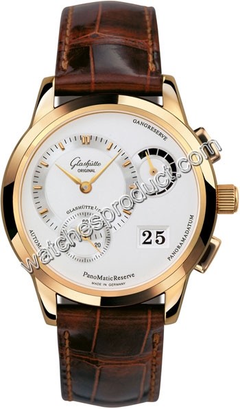 Glashutte Silver Dial Mens Watch 90-03-01-01-04