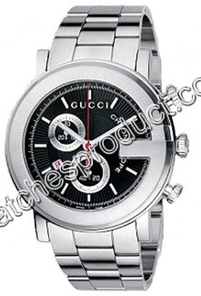 Gucci Black chronograph Dial Mens Watch YA101309