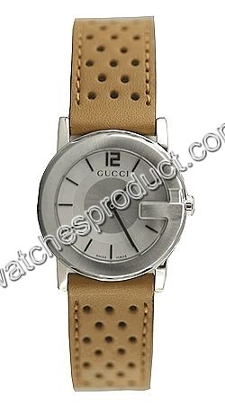 Gucci 101 G-Round Ladies Watch YA101502