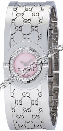 Gucci YA112514 Steel set with Diamonds Watch