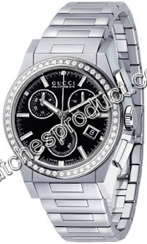 Gucci Steel with Diamonds Watch YA115411