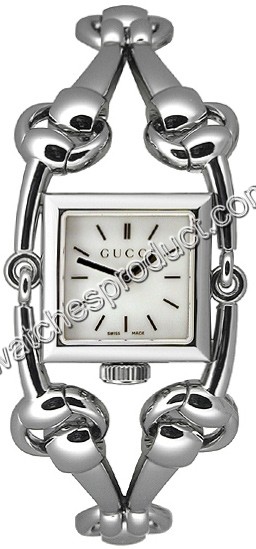 Gucci White Mother-of-pearl Dial Ladies Watch YA116501