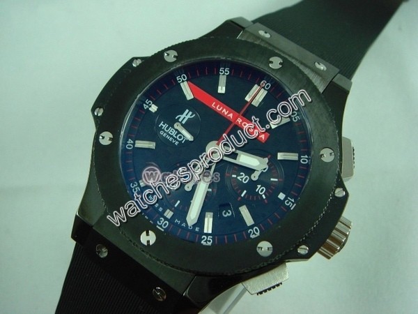 Hublot Black Ceramic, Brushed and Polished Watch 301.CM.131.RX.LUN06