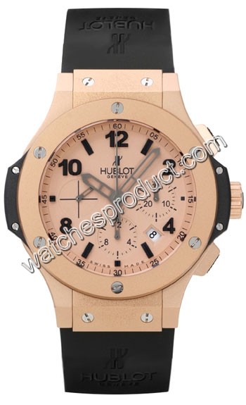 Hublot Matt gold with satin-finish applique index markers Dial Watch 301.PI.500.RX