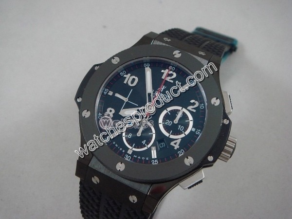 Hublot 8671 One piece forged case construction, PVD on solid 316L stainless steel Watch