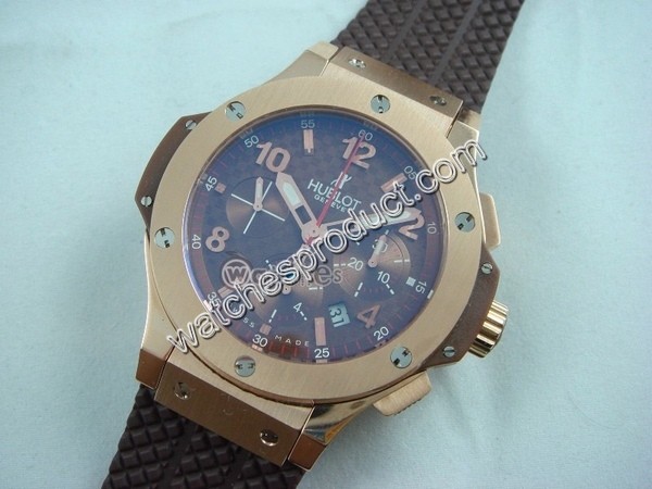 Hublot Asian 7750b automatic movement 28800bph, Decorated Insignia Rotor Mens Watch 8680