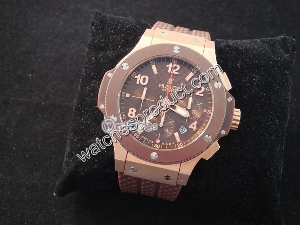 Hublot Asian 7750b automatic movement 28800bph, Decorated Insignia Rotor Mens Watch 8709