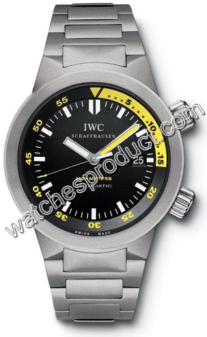 IWC Black Dial Watch 3538-03