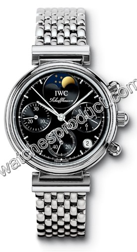 IWC Black Dial Watch 3736-14