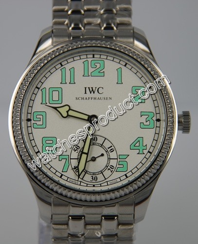 IWC White Dial Mens Watch 6655