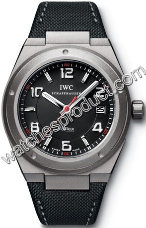 IWC Black Dial Mens Watch IW322703