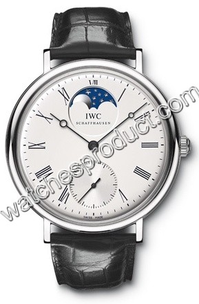 IWC Silver Roman Numeral Dial Watch IW544805