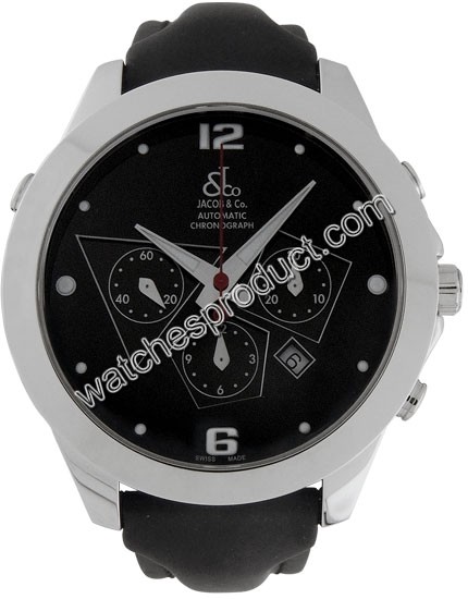 Jacob & Co. blkd Mens Quartz Watch