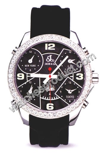 Jacob & Co. Single Diamond Bezel Watch JC2