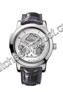 Jaeger LeCoultre Silver Arabic Dial Mens Watch 1646420