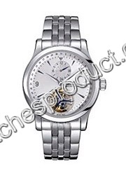 Jaeger LeCoultre Master Grand Tourbillon Steel Watch 1658120