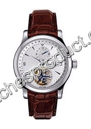 Jaeger LeCoultre Silver Quarter Arabic Dial Mens Watch 1658420