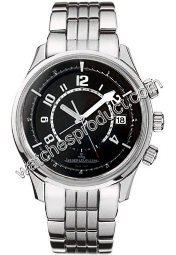 Jaeger LeCoultre Black Dial Mens Watch 190.81.70