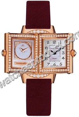 Jaeger LeCoultre Pink Gold set with Diamonds Watch 2662413