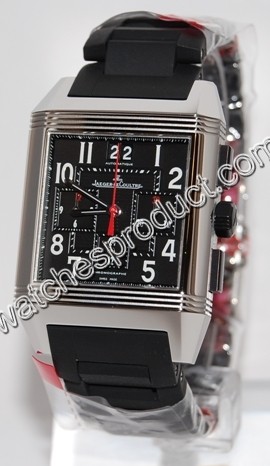 Jaeger LeCoultre Black Arabic Dial Watch 701867P