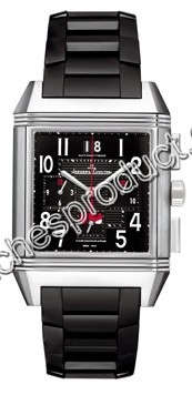 Jaeger LeCoultre Reverso Squadra World Chronograph Titanium Watch 702T670