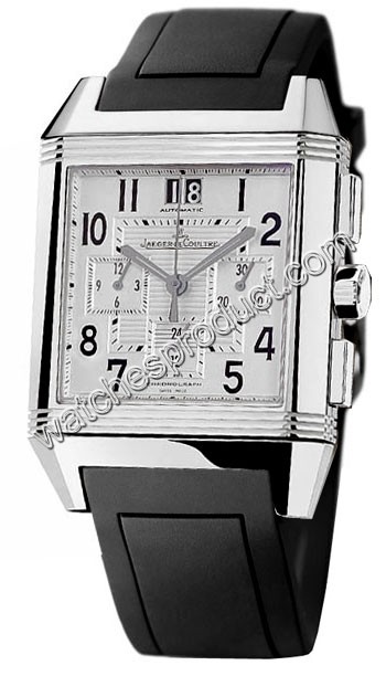 Jaeger LeCoultre Silvered, guilloche center Dial Mens Watch Q7018620