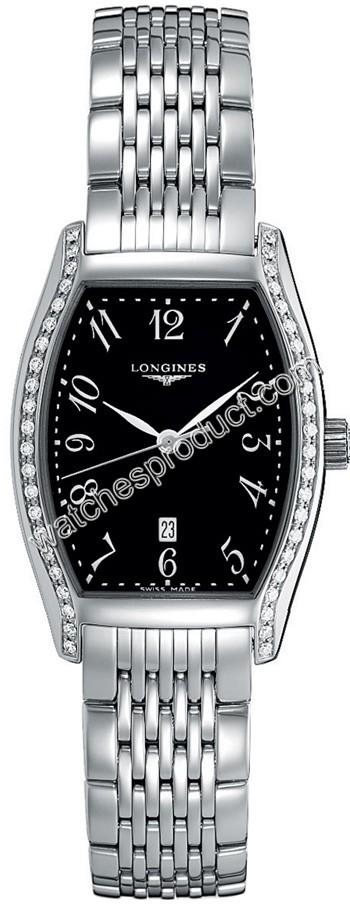 Longines Black Dial Ladies Watch L2.155.0.53.6