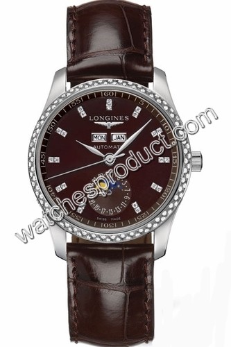 Longines Steel set with Diamonds Watch L2.503.0.07.3