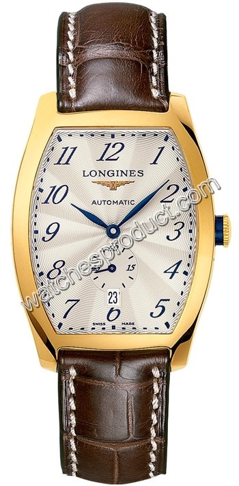 Longines Silver Guilloche Dial Watch L2.642.6.73.2