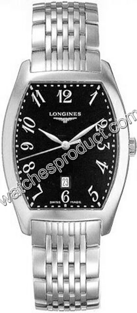 Longines Black Dial Watch L2.655.4.53.6