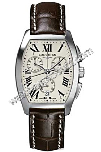 Longines White Dial Mens Watch L2.656.4.71.9