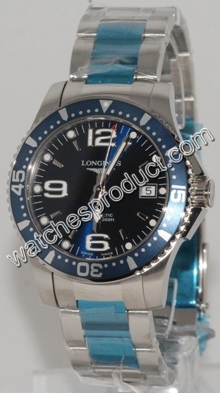 39mm Longines Mens Watch L3.641.4.96.6