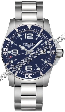 Longines Blue Quarter Arabic Dial Watch L3.642.4.96.6