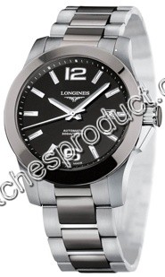 41mm Longines Mens Watch L3.657.4.56.7