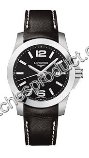 Longines Conquest Steel Watch L3.658.4.56.3