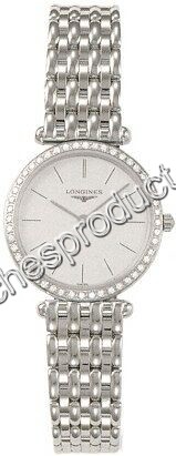 Longines Grande Classique White Gold set with Diamonds Watch L4.191.7.72.6