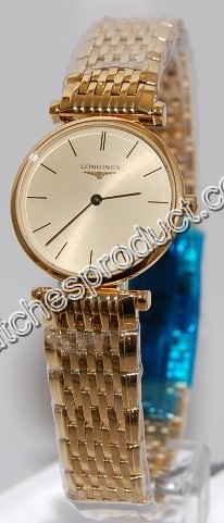 Longines Champagne Baton Dial Ladies Watch L4.209.2.32.8