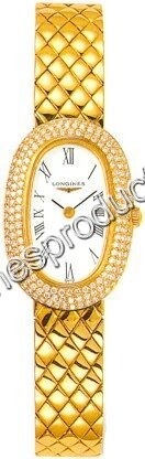 Longines L4.225.7.11.6 Ladies Quartz Watch