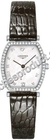 Longines Steel set with Diamonds Watch L4.288.0.09.2