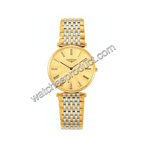 Longines Gold Dial Ladies Watch L4.709.2.41.7