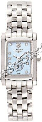 Longines Blue Mother of Pearl Diamond Dial Watch L5.155.4.92.6