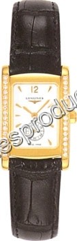 Longines White Baton Dial Ladies Watch L5.155.7.16.2