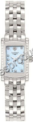 Longines L5.158.0.92.6 Steel set with Diamonds Watch